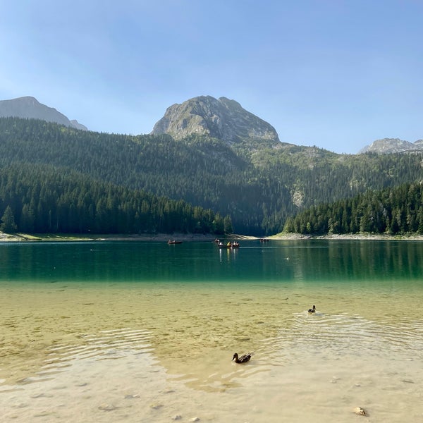 Crno jezero весной