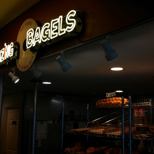 Photo taken at Blazing Bagels by Virgil A. on 7/2/2013