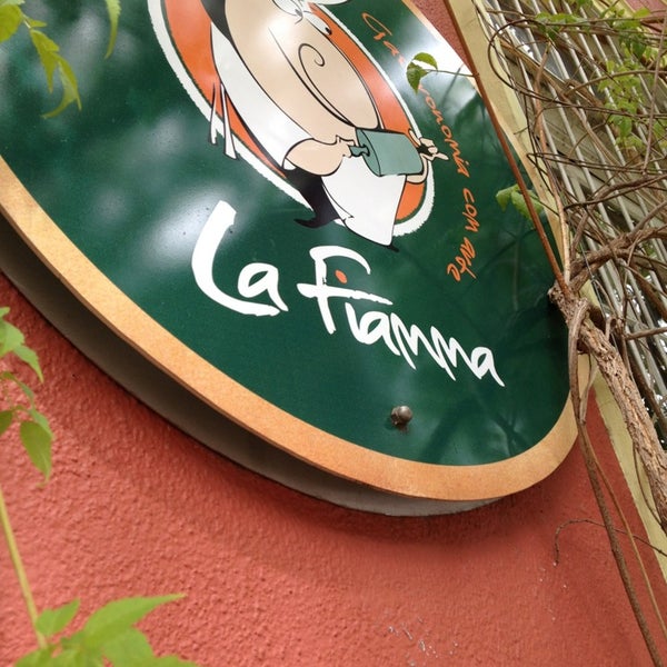 4/3/2013 tarihinde Gustavo A.ziyaretçi tarafından La Fiamma'de çekilen fotoğraf