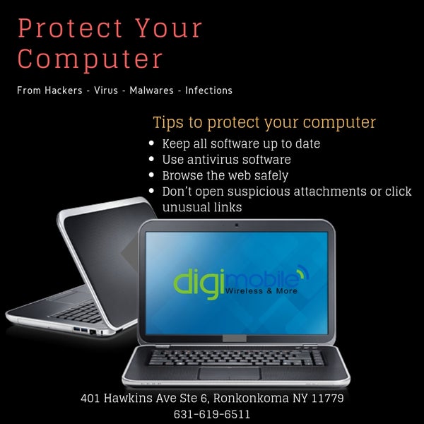 Few tips to keep your PC free of virus, hackers and infections.