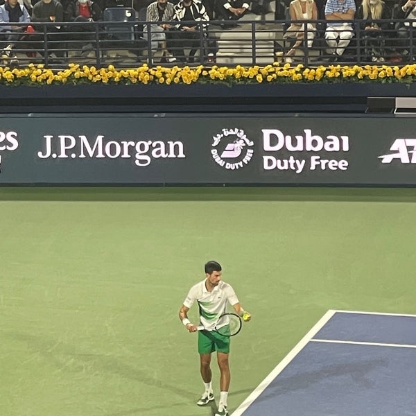 2/23/2022에 A.T.A💊님이 Dubai Duty Free Dubai Tennis Championships에서 찍은 사진