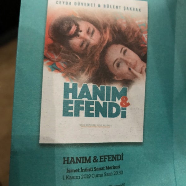 Foto diambil di İsmet İnönü Sanat Merkezi oleh Havva Y. pada 11/1/2019