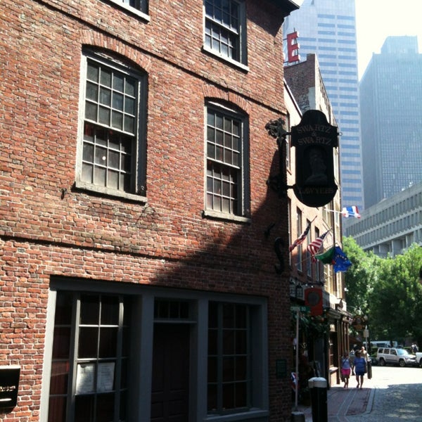 Ebenezer Hancock House Structure in Boston