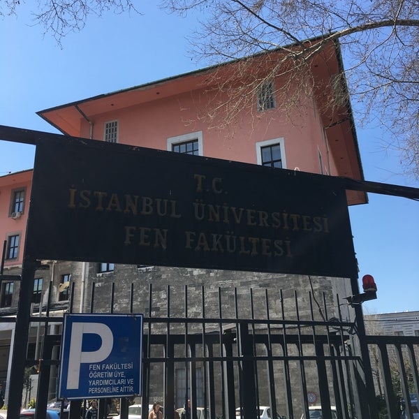 3/22/2019にMert G.がİstanbul Üniversitesi Fen Fakültesiで撮った写真