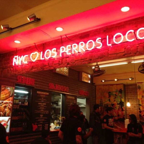 Photo taken at Los Perros Locos by Jordan on 1/29/2013