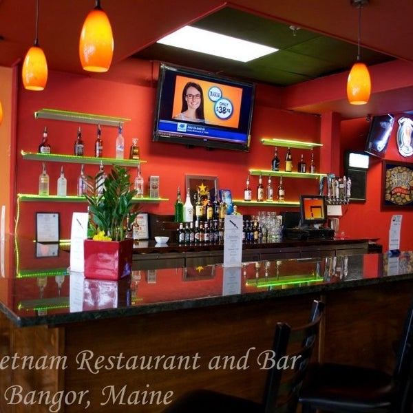 This is our bar. We serve all kinds of beer, wine, and mixed drinks!