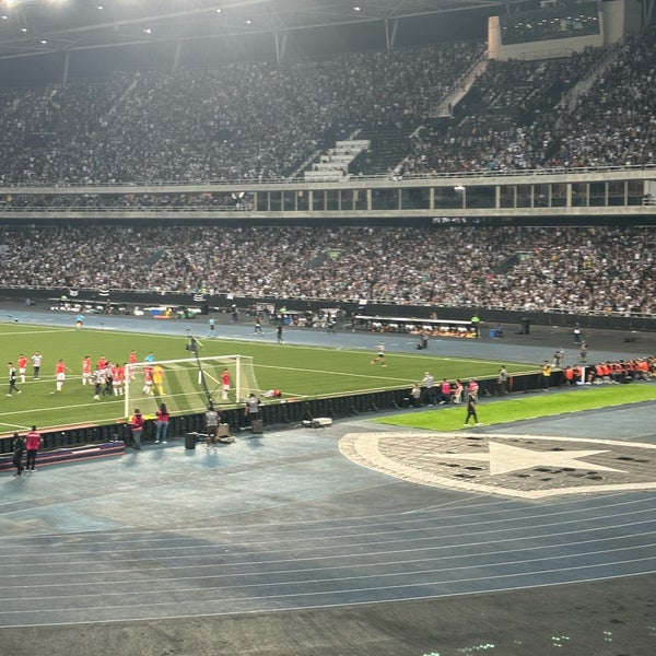 Photo taken at Nilton Santos Stadium (Engenhão) by Leandro C. on 8/14/2023