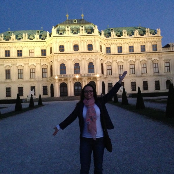 Photo taken at Upper Belvedere by Daniella G. on 4/24/2013