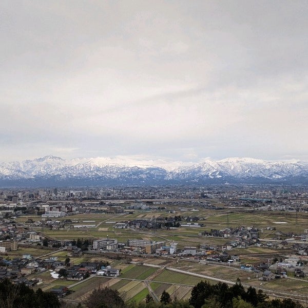 城山展望台 Scenic Lookout In Toyama Shi