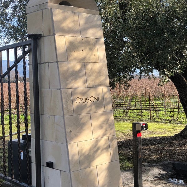 Photo taken at Opus One Winery by Ivan M. on 1/3/2020
