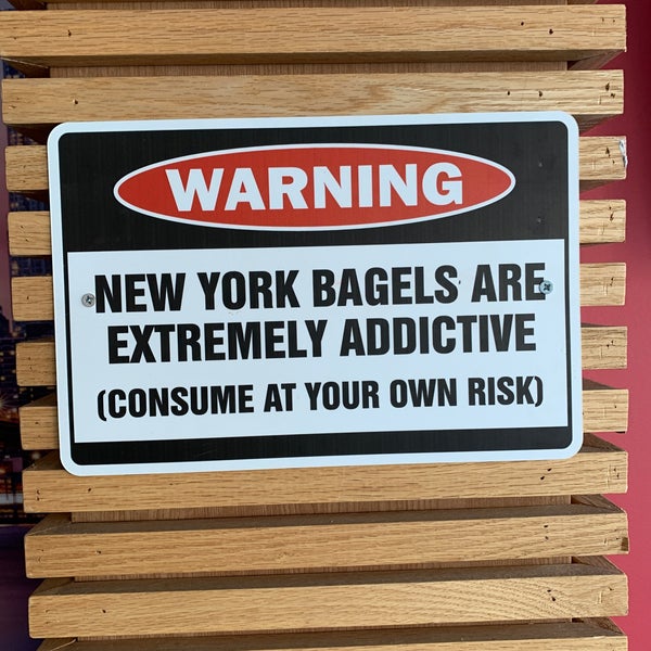 Photo taken at The Original Brooklyn Water Bagel Co. by Alex O. on 8/21/2020