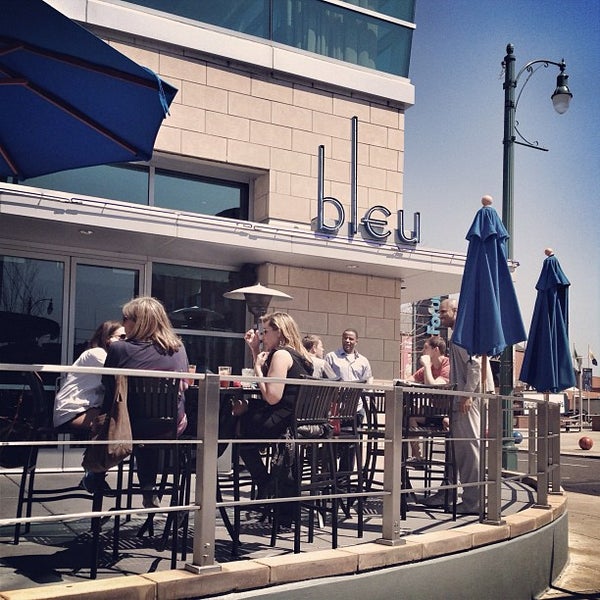 Photo taken at Bleu Restaurant and Lounge by Nicole H. on 4/2/2013