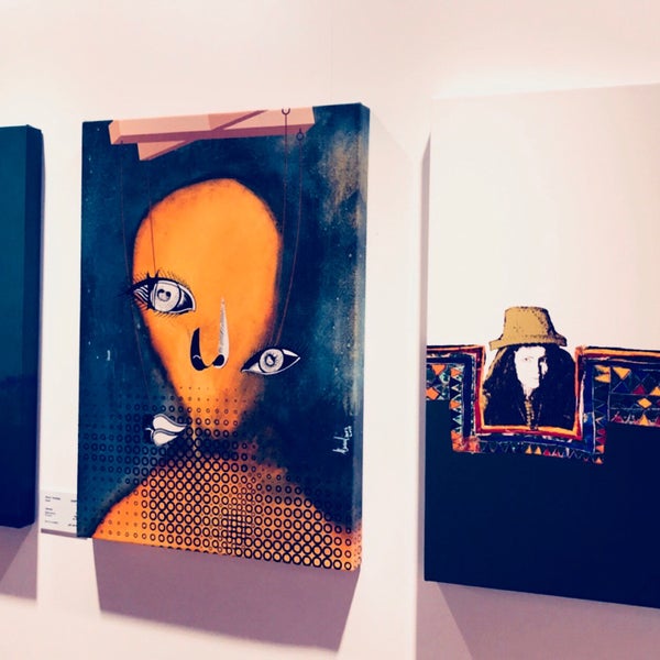 Photo taken at Sense of Self exhibition by Hussam on 5/5/2019
