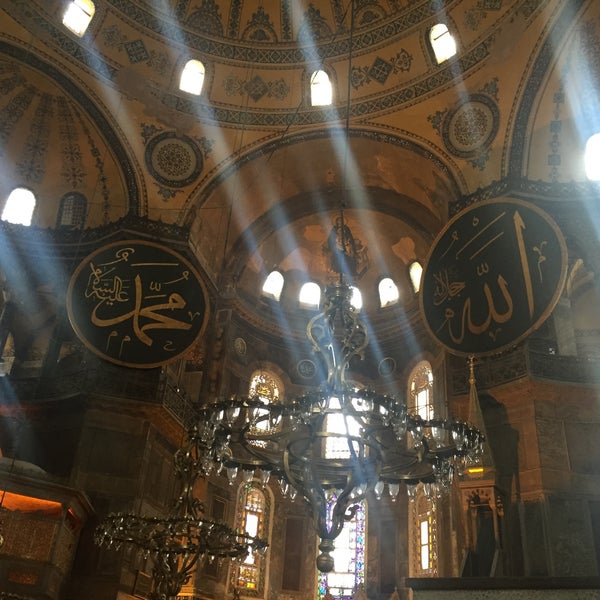 Photo taken at Hagia Sophia by Fatih A. on 5/15/2015