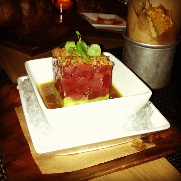 The Tuna Tartar is amazing! And the bone-in ribeye is where it's at when it comes to their steaks.
