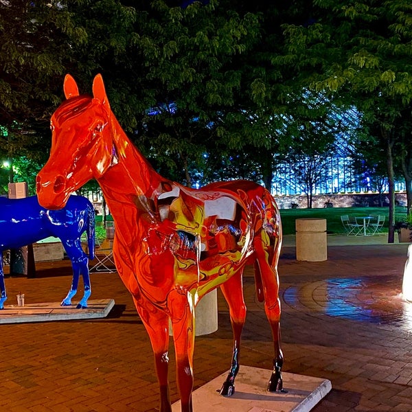 Triangle Park Park in Downtown Lexington, LexingtonFayette, KY