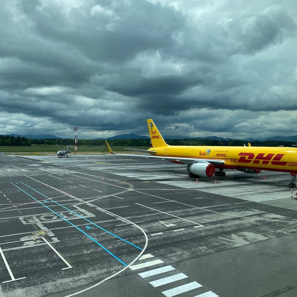 Photo taken at Ljubljana Jože Pučnik Airport (LJU) by سـَ .. on 5/19/2023