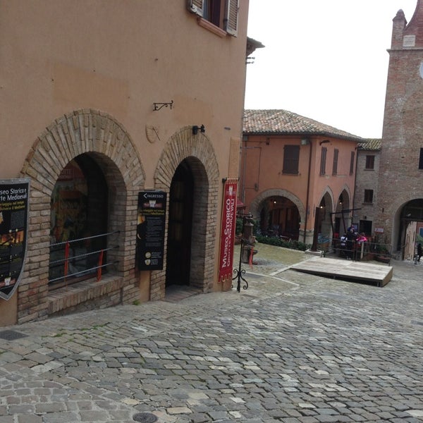 Photo taken at Museo Storico di Gradara by Paolo B. on 3/31/2013