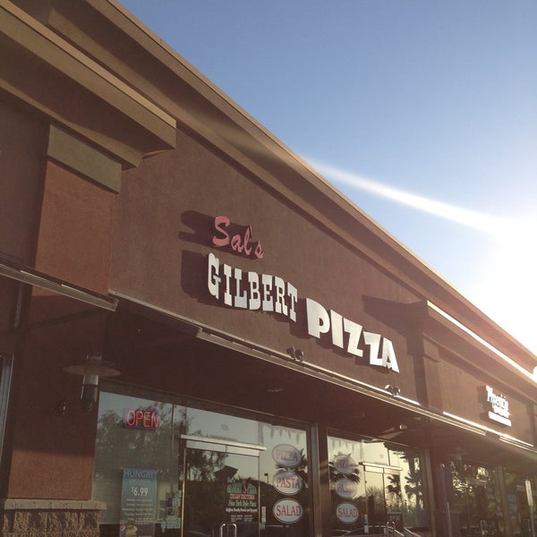 Photo taken at Sal&#39;s Gilbert Pizza by Davin M. on 4/30/2013