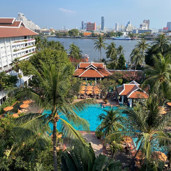 Снимок сделан в Anantara Bangkok Riverside Spa &amp; Resort пользователем Hartfried S. 2/10/2023