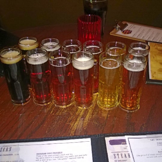 Photo taken at SBC Restaurant &amp; Brewery by Terri J. on 1/21/2014