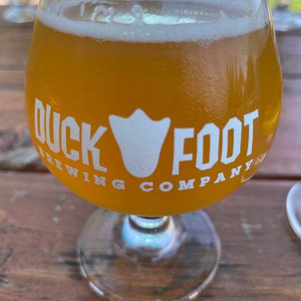Photo taken at Duck Foot Brewing Company by Konrad F. on 6/27/2021