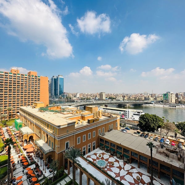 Photo taken at Cairo Marriott Hotel &amp; Omar Khayyam Casino by Abdullah on 2/6/2024