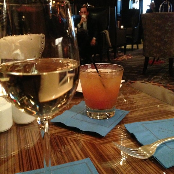 Photo taken at The Round Table Restaurant, at The Algonquin by Betsy B. on 4/12/2013