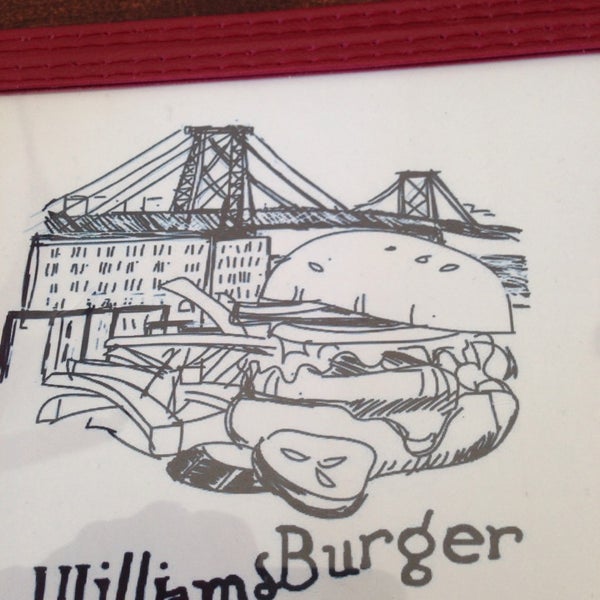 Photo taken at Williamsburger by Betsy B. on 4/6/2014