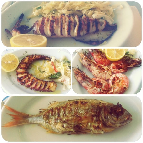 Foto scattata a Taverna Stefanos Fish &amp; Greek food da Elena T. il 7/11/2013