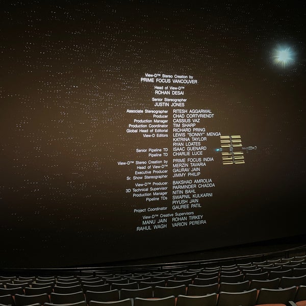 6/18/2022 tarihinde Martha L.ziyaretçi tarafından IMAX Theater'de çekilen fotoğraf