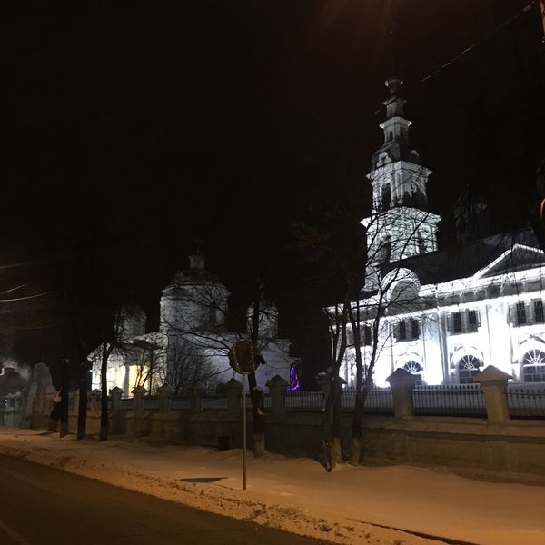 Кинешма собор зима