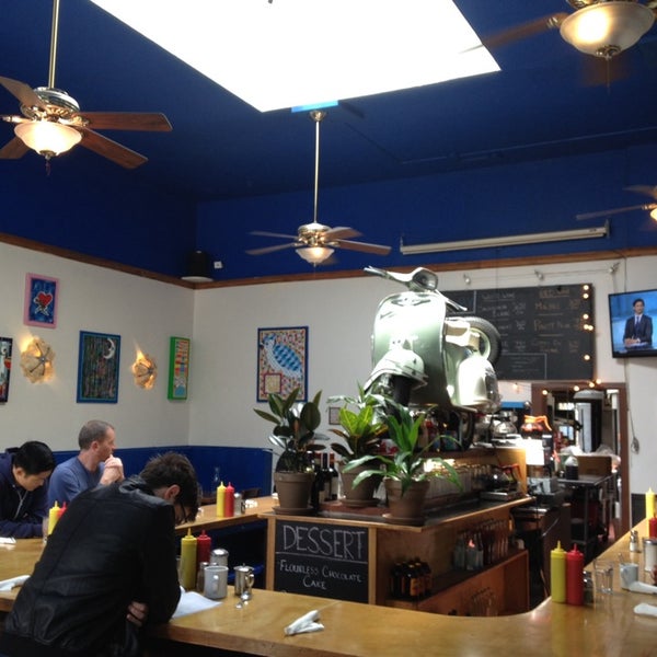 Photo taken at Blue Jay Cafe by Jane A. on 6/21/2014