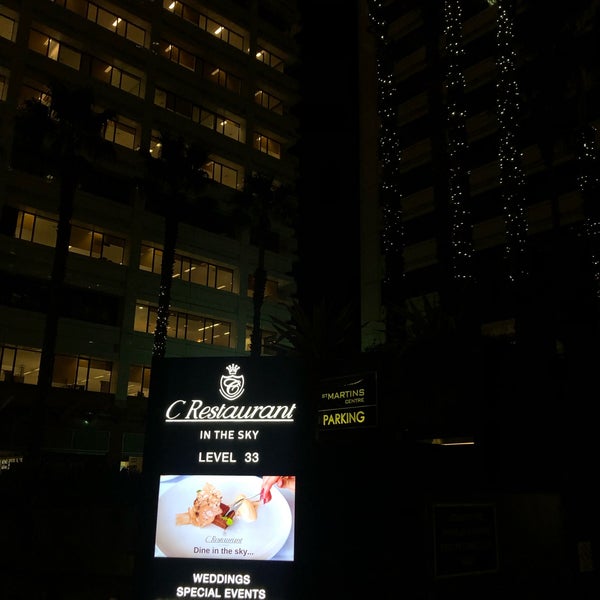 C Restaurant Perth CBD Level 33, 44 St. Terrace