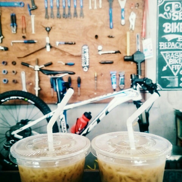 Raining Cafe Bike
