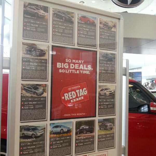 Photo taken at Don Valley North Toyota by Bonnie E. on 5/11/2013