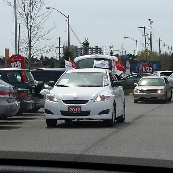 Photo taken at Don Valley North Toyota by Bonnie E. on 5/10/2014