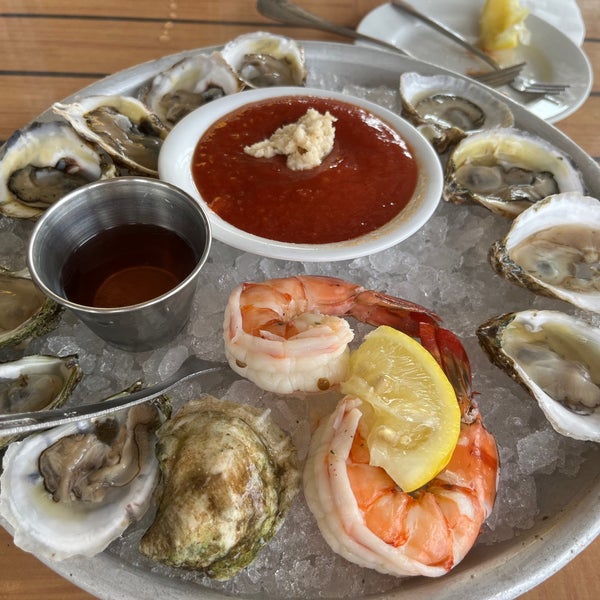 Photo taken at Matunuck Oyster Bar by Bethany C. on 8/27/2022