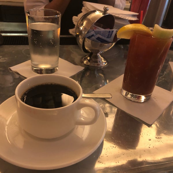 Photo taken at Cafe Luxembourg by Bethany C. on 5/12/2019