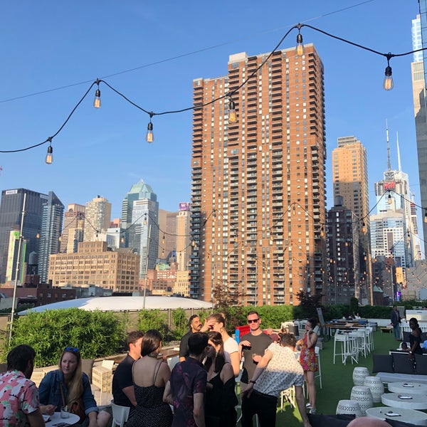 Photo taken at The Terrace at Yotel by Bethany C. on 7/7/2019