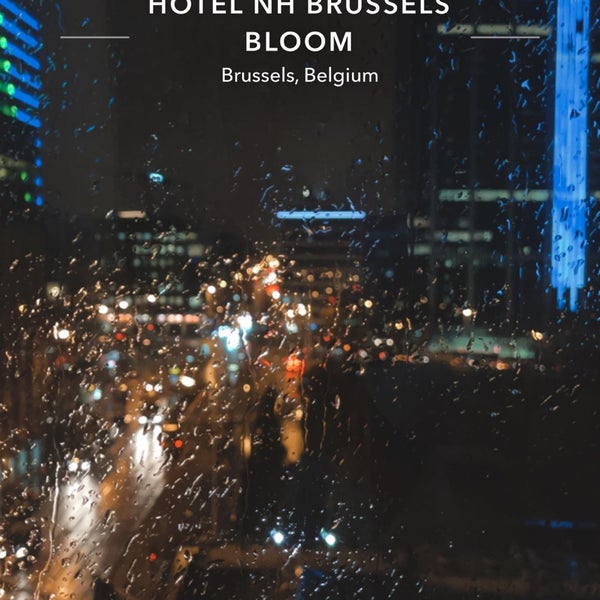 Photo taken at Hotel nhow Brussels Bloom by EB on 12/23/2021