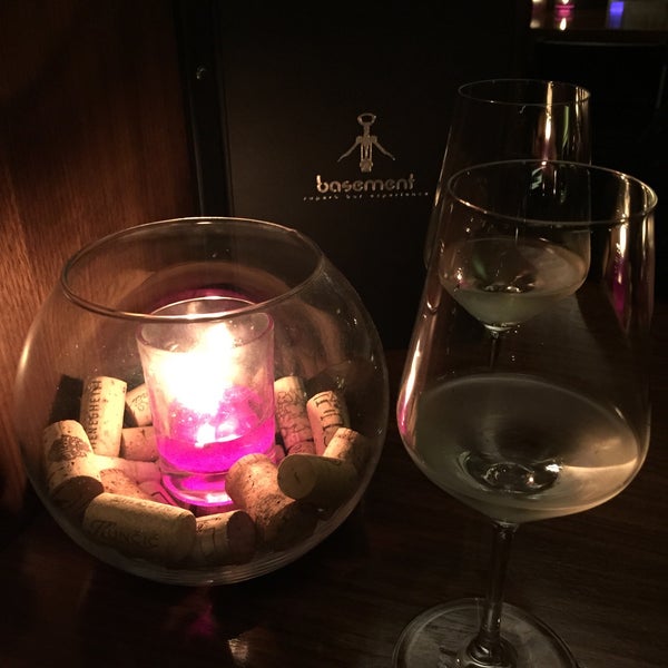 Photo taken at Wine Bar Basement by Petra W. on 1/21/2015