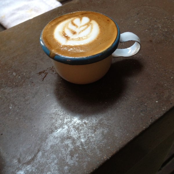 Photo taken at Sightglass Coffee by Annie W. on 5/26/2013