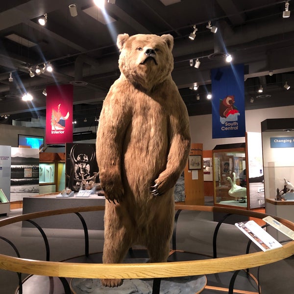 Foto diambil di University of Alaska Museum of the North oleh Clark P. pada 10/18/2019