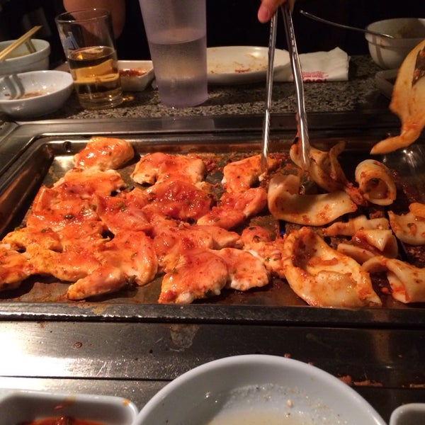 Foto tirada no(a) O Dae San Korean BBQ por Winnie T. em 5/31/2014