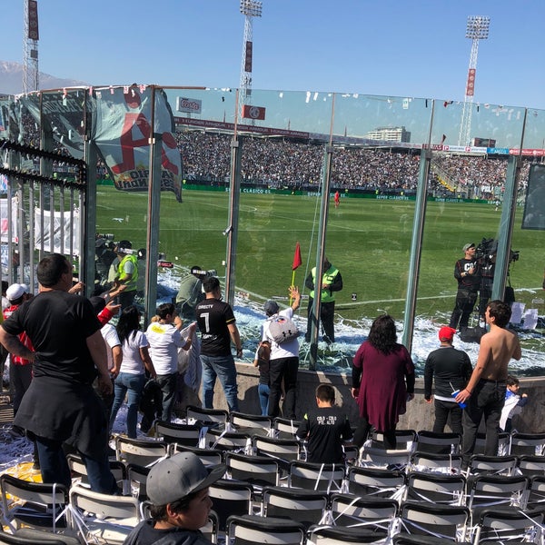 Снимок сделан в Estadio Monumental David Arellano пользователем Sebastián E. 8/25/2018