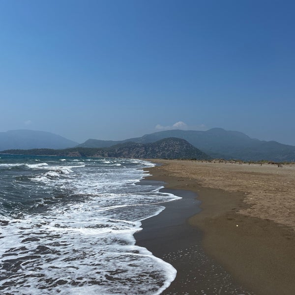 Photo taken at İztuzu Beach by 🛩Blue&amp;Green🌲 on 8/20/2023