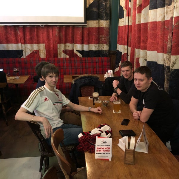 Photo taken at OneMore Pub by Igor S. on 3/3/2019