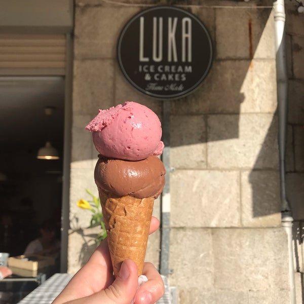 Photo taken at Luka Ice Cream &amp; Cakes by Ellie R. on 4/15/2019