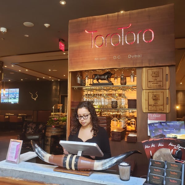 Photo taken at Toro Toro Restaurant by Polly H. on 10/4/2019